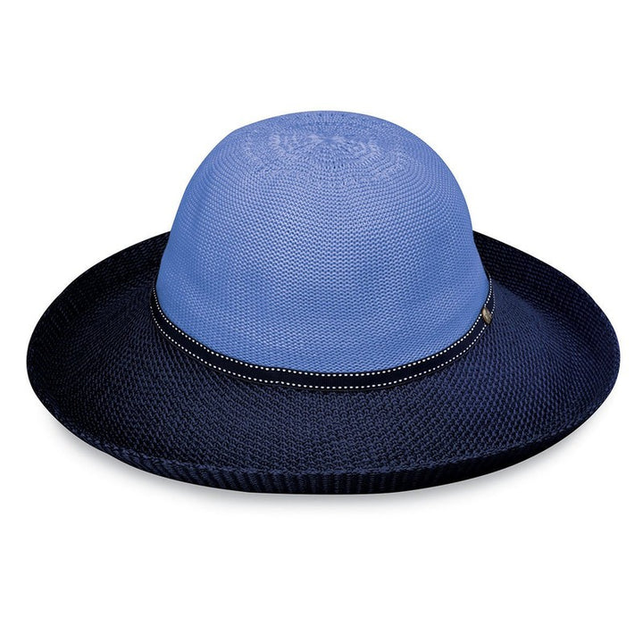 Wallaroo Victoria 2 Tone Hat - Hydrangea/Navy