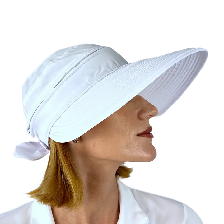 Best of Golf Sunhat/Visor - White