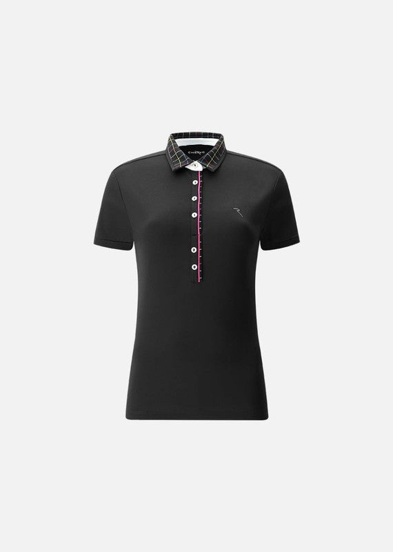 Chervò Allusive S/S Polo - Black