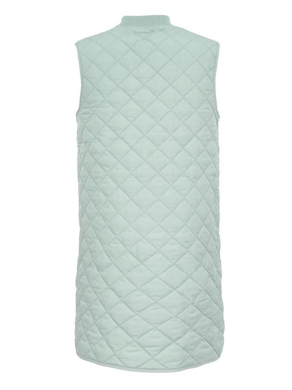 Ilse Jacobsen Quilted Vest - Sky Blue