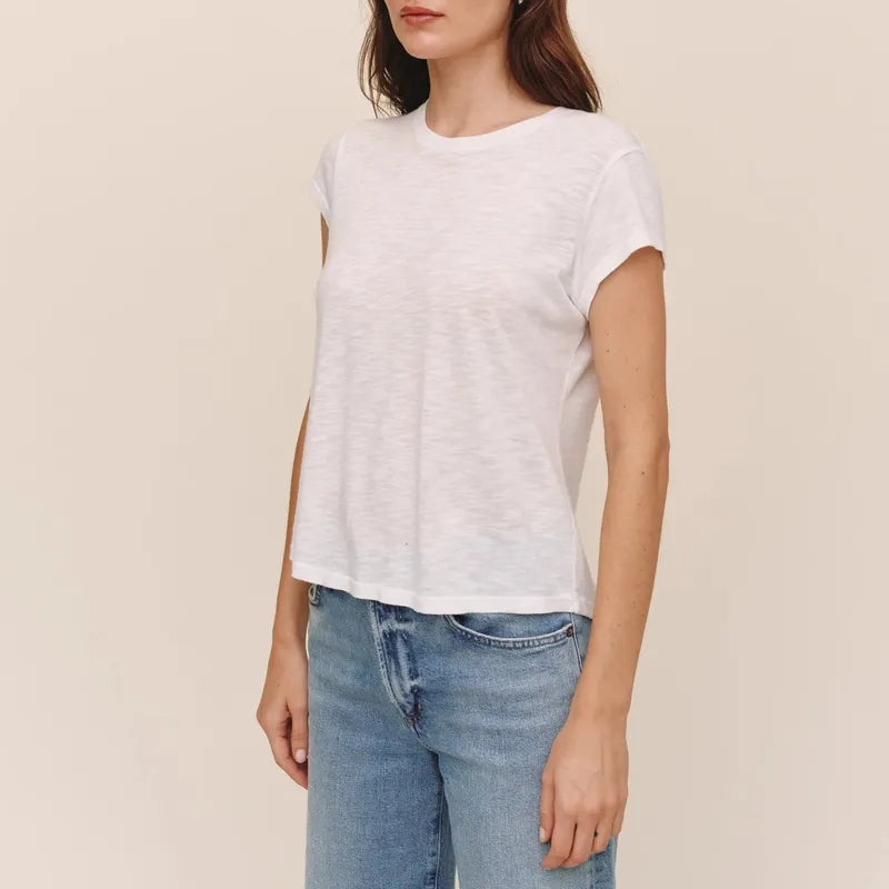 Bella Dahl Baby Crew Tee - White
