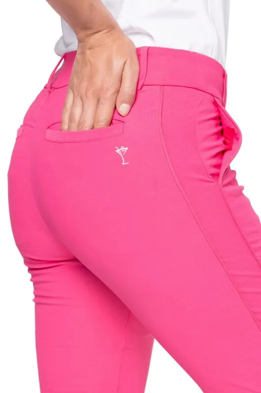 Golftini Ankle Pant - Hot Pink