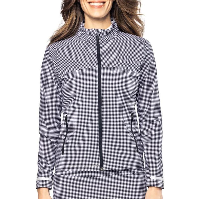 Golftini Be An Athlete Sport Jacket - Black/White Check
