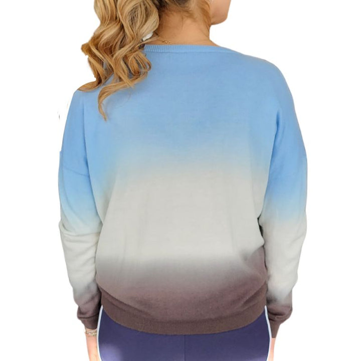 Marc Aurel L/S Sweater - Sky