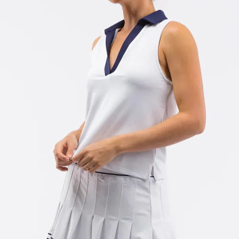 Smith & Quinn Bryce Polo - White/Navy