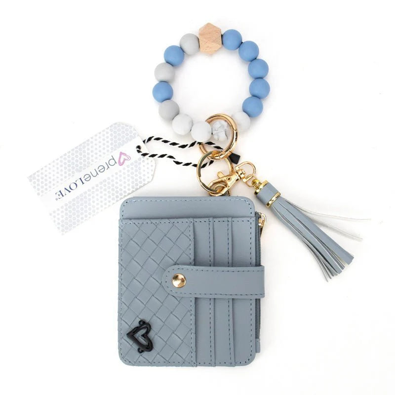 preneLOVE Calgary Bracelet Card Case - Sky Blue