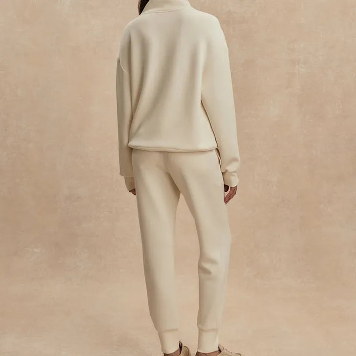 Varley Slim Cuff Pants (30") - Pristine Ivory