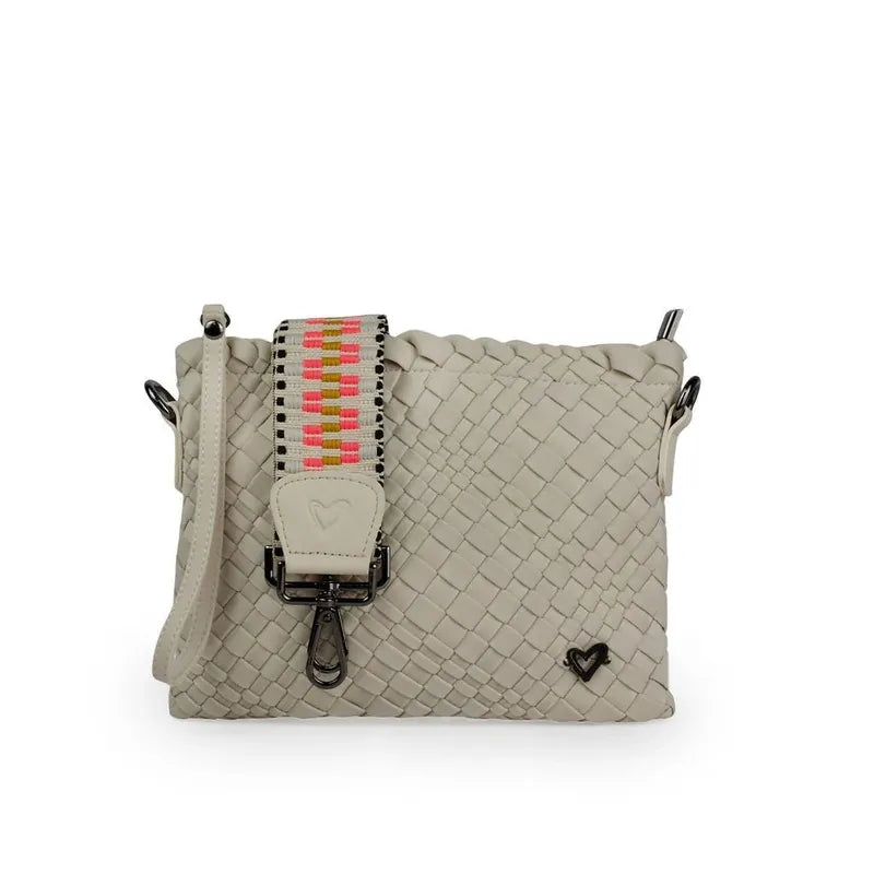 preneLOVE Charlotte Woven Crossbody - Bone