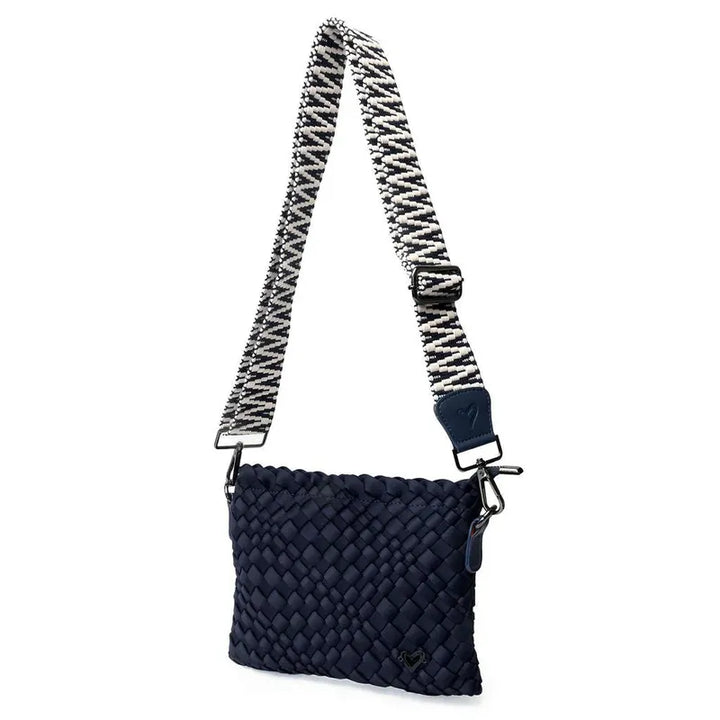 preneLOVE Charlotte Woven Crossbody - Navy