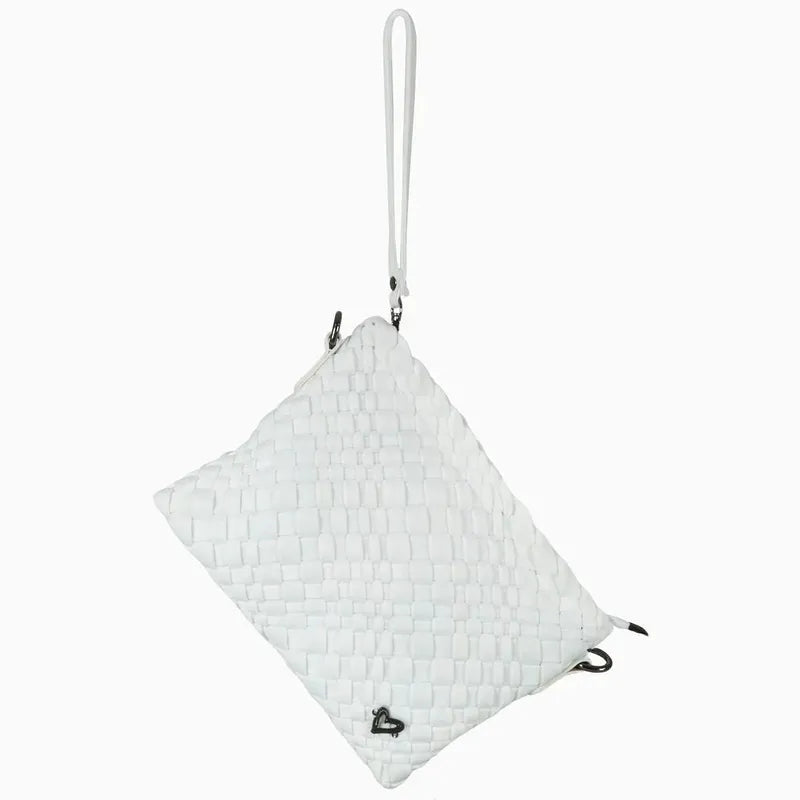 preneLOVE Charlotte Woven Crossbody - White