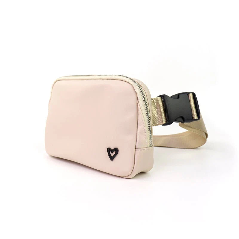 preneLOVE Dixie Nylon Belt/Crossbody - Cream