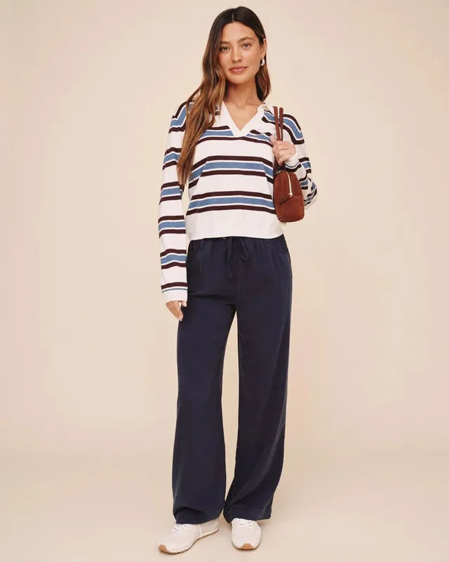 Bella Dahl Drawstring Jean - Endless Sea