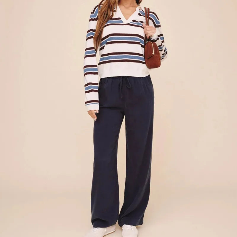 Bella Dahl Drawstring Jean - Endless Sea