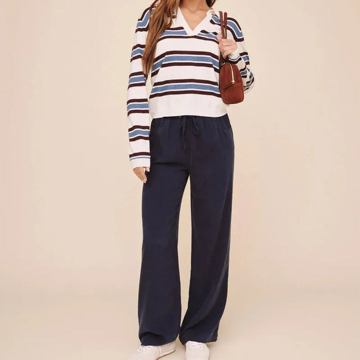 Bella Dahl Drawstring Jean - Endless Sea