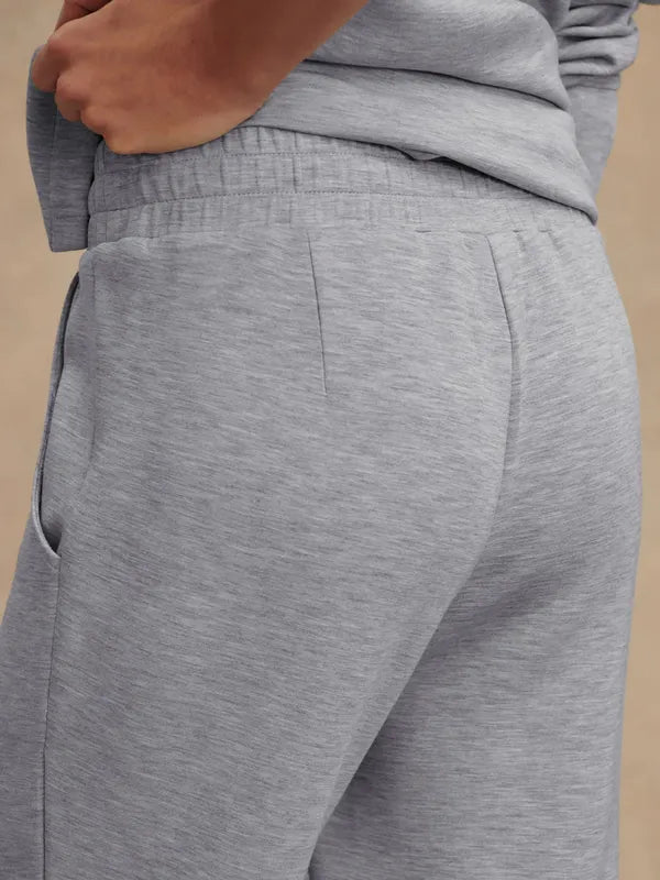 Varley Rolled Cuff Pants (25") - Mid Blue Marl