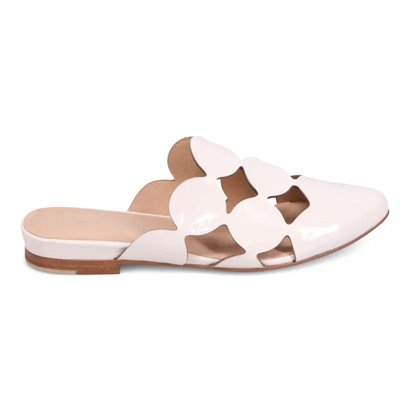 Django & Juliette Forli Mule - Ivory Patent