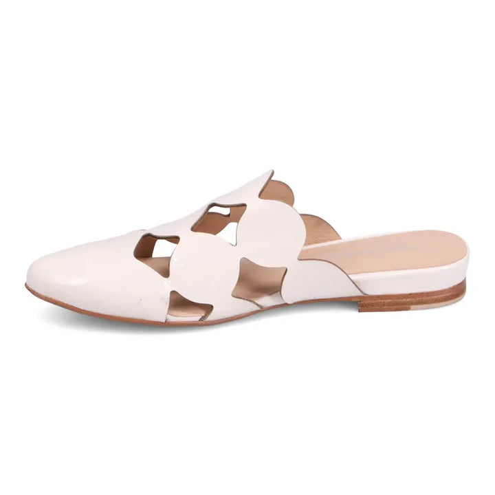 Django & Juliette Forli Mule - Ivory Patent