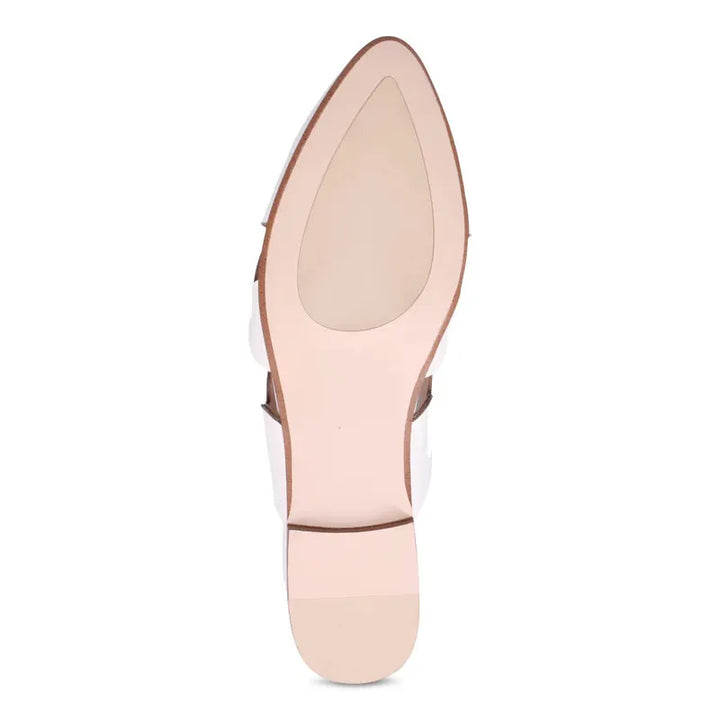 Django & Juliette Forli Mule - Ivory Patent