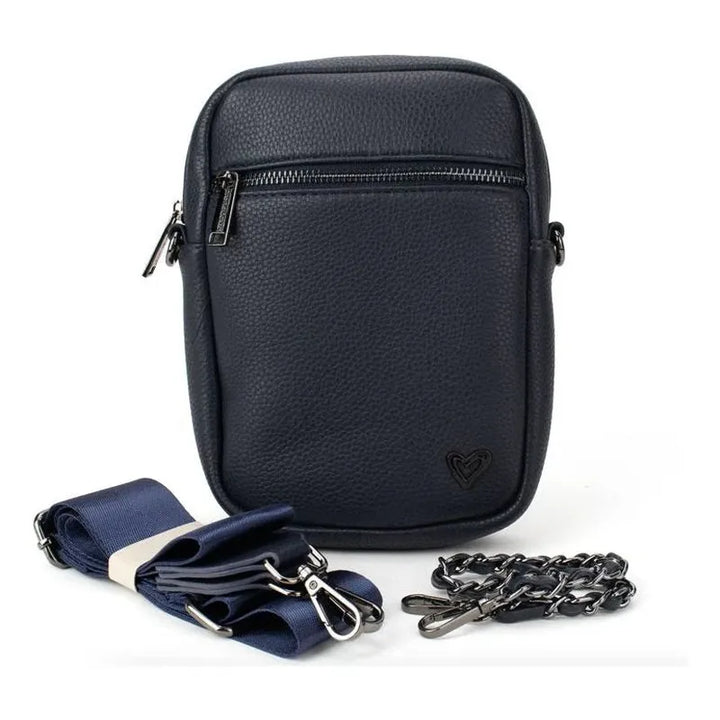 preneLOVE Hope Vegan Leather Crossbody - Navy