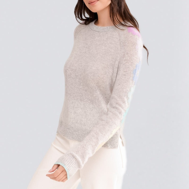 Alashan Cashmere Daisy Jones Sweater - Cloud