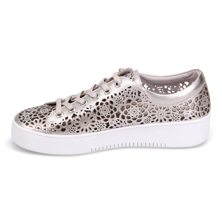 Django & Juliette Leitha Sneaker - Platino/White