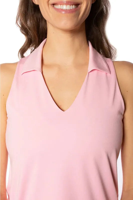Golftini S/L Lisa Polo - Rose Pink