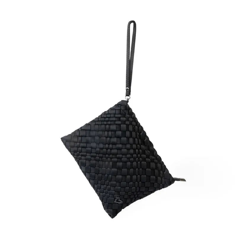 preneLOVE London Large Woven Tote - Onyx