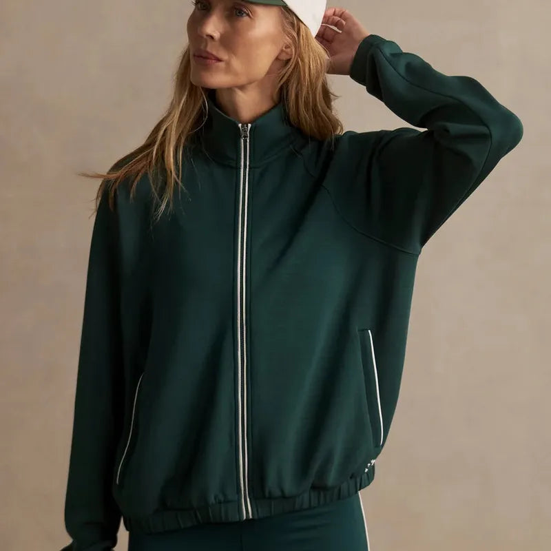 Varley Magna Zip Sweat - Ponderosa Pine
