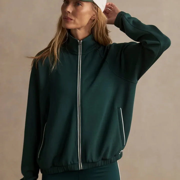 Varley Magna Zip Sweat - Ponderosa Pine