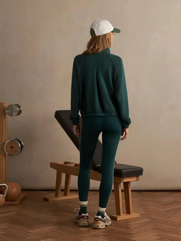 Varley Magna Zip Sweat - Ponderosa Pine