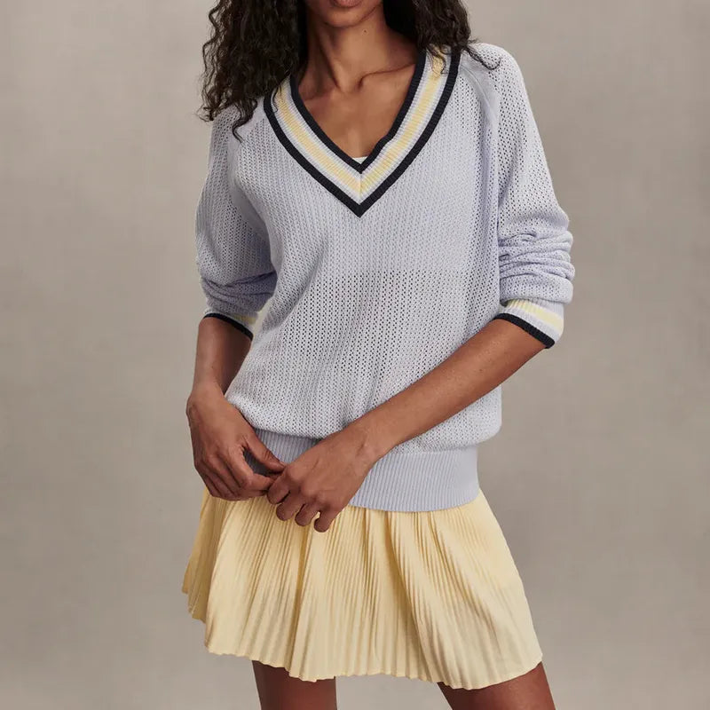 Varley Maurice Sweater - Xeon Blue