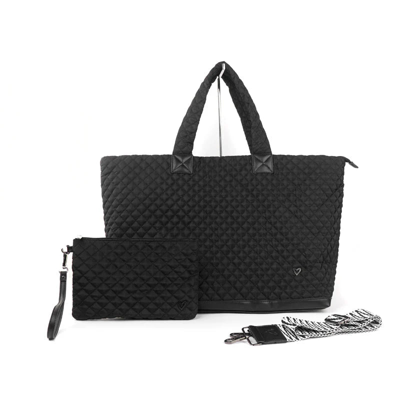 preneLOVE Milton Tote- Black