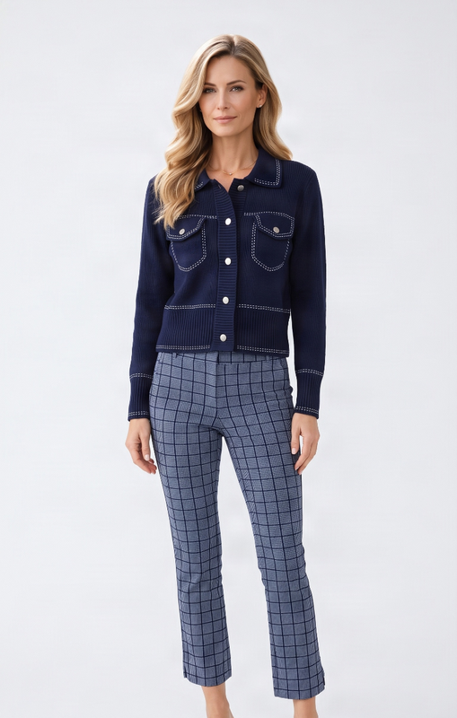 WISPR Julia Jacket - Navy