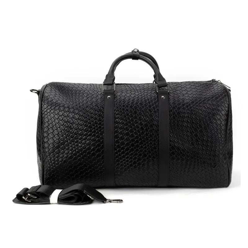 preneLOVE Brock Vegan Duffle Bag - Black