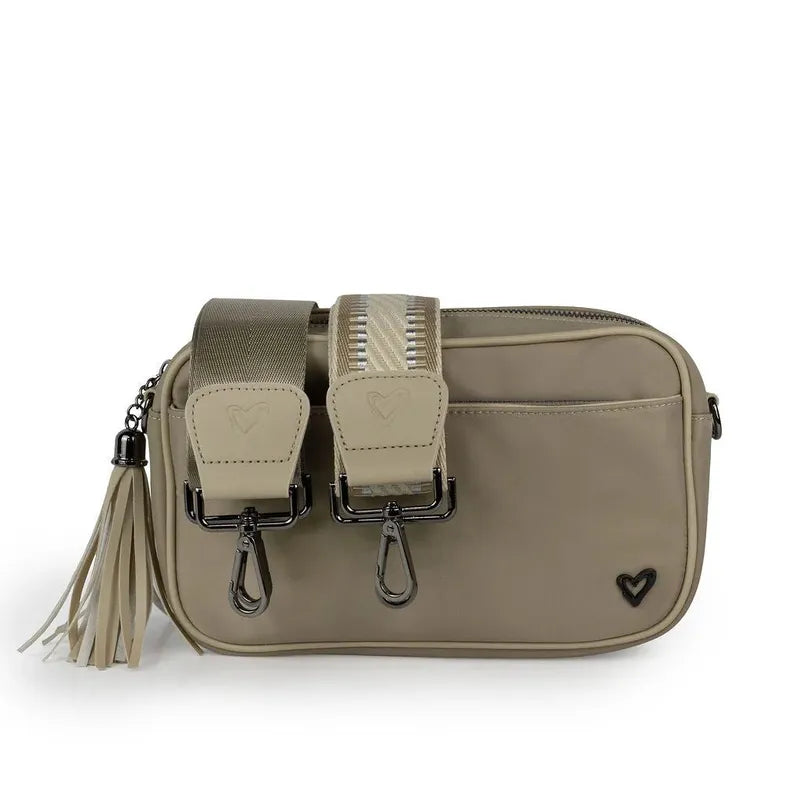 preneLOVE Brooklin Crossbody - Smokey Taupe