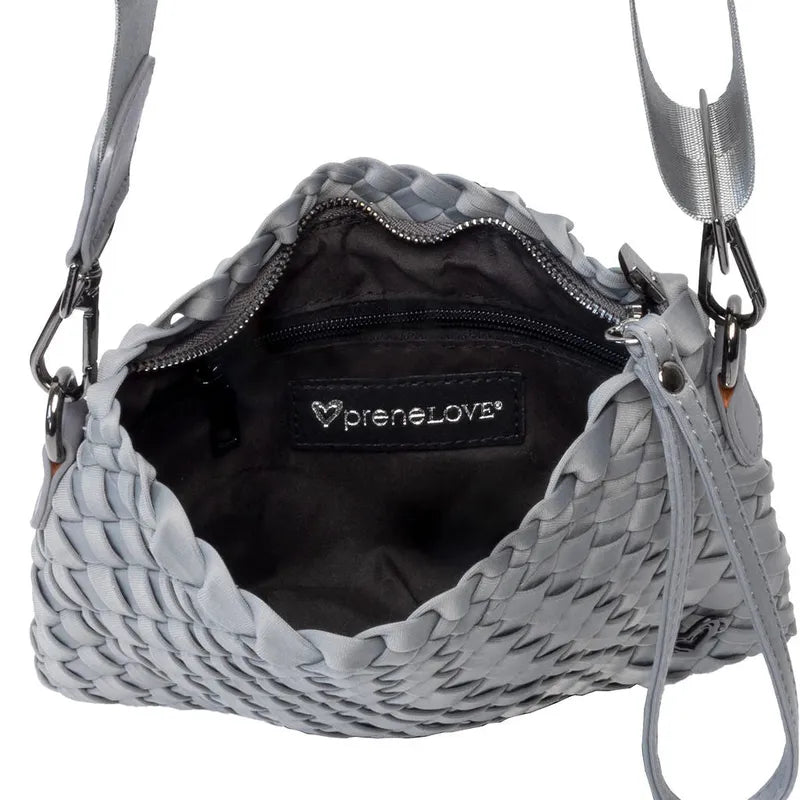 preneLOVE Charlotte Woven Crossbody - Slate