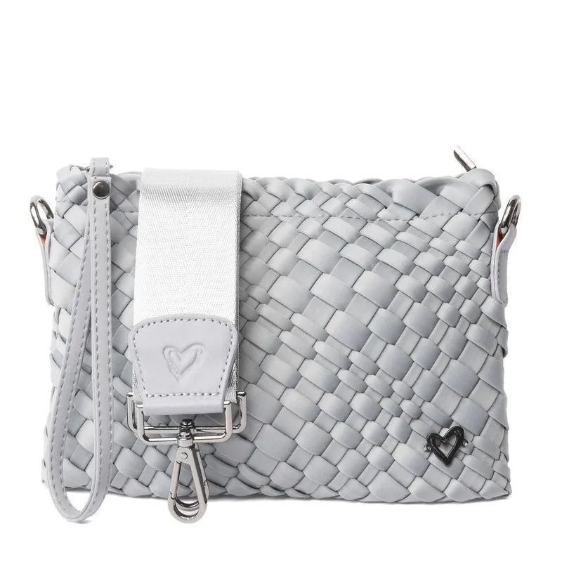 preneLOVE Charlotte Woven Crossbody - Slate