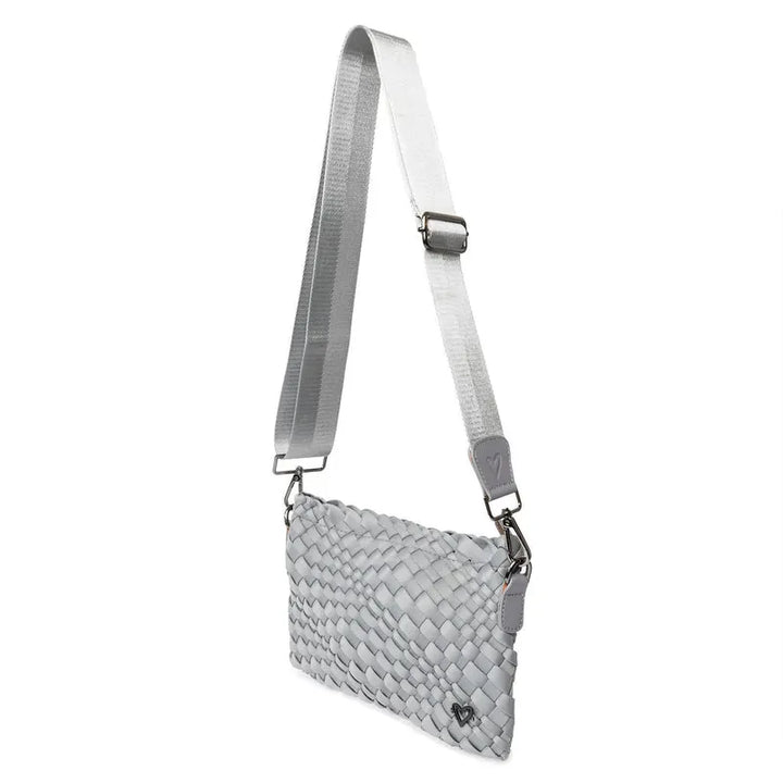 preneLOVE Charlotte Woven Crossbody - Slate