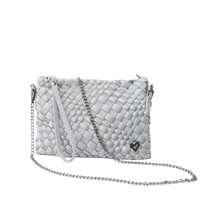 preneLOVE Charlotte Woven Crossbody - Slate