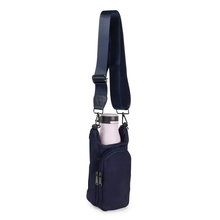 preneLOVE Hipster Waterbottle Bag - Navy
