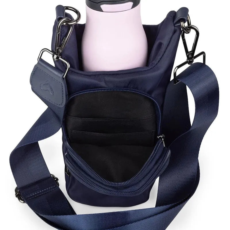 preneLOVE Hipster Waterbottle Bag - Navy