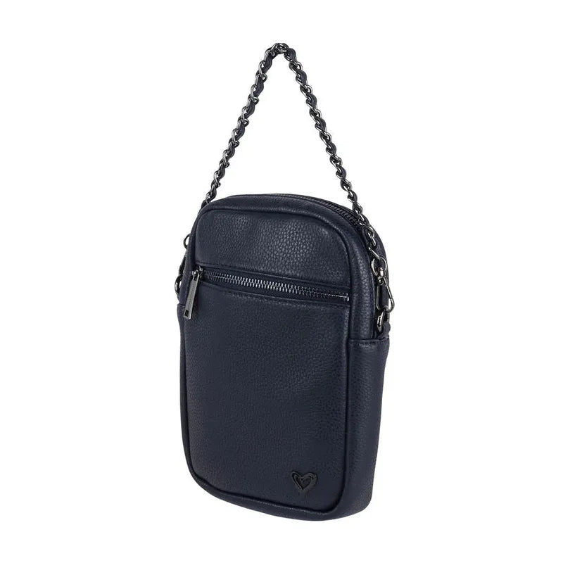 preneLOVE Hope Vegan Leather Crossbody - Navy