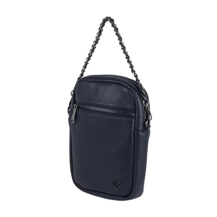 preneLOVE Hope Vegan Leather Crossbody - Navy
