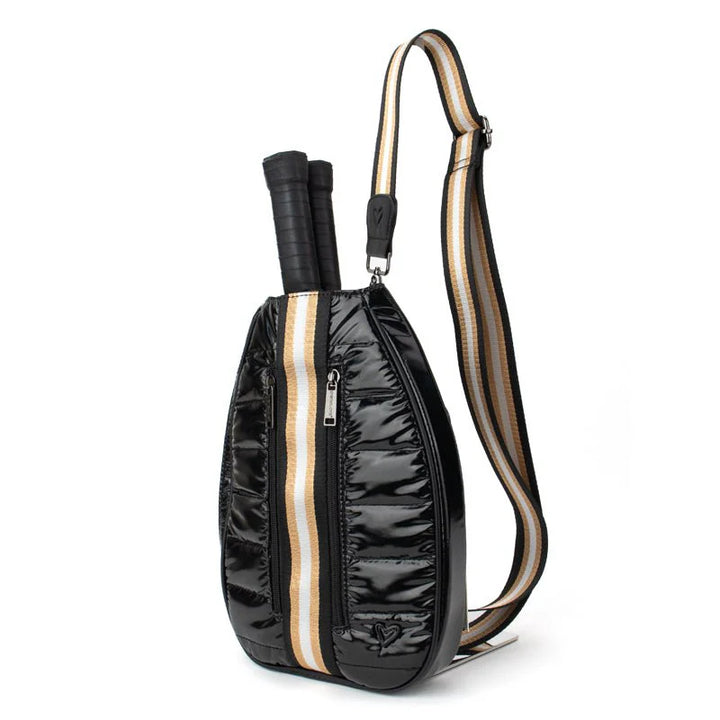 preneLOVE Pickleball Sling Bag - Black