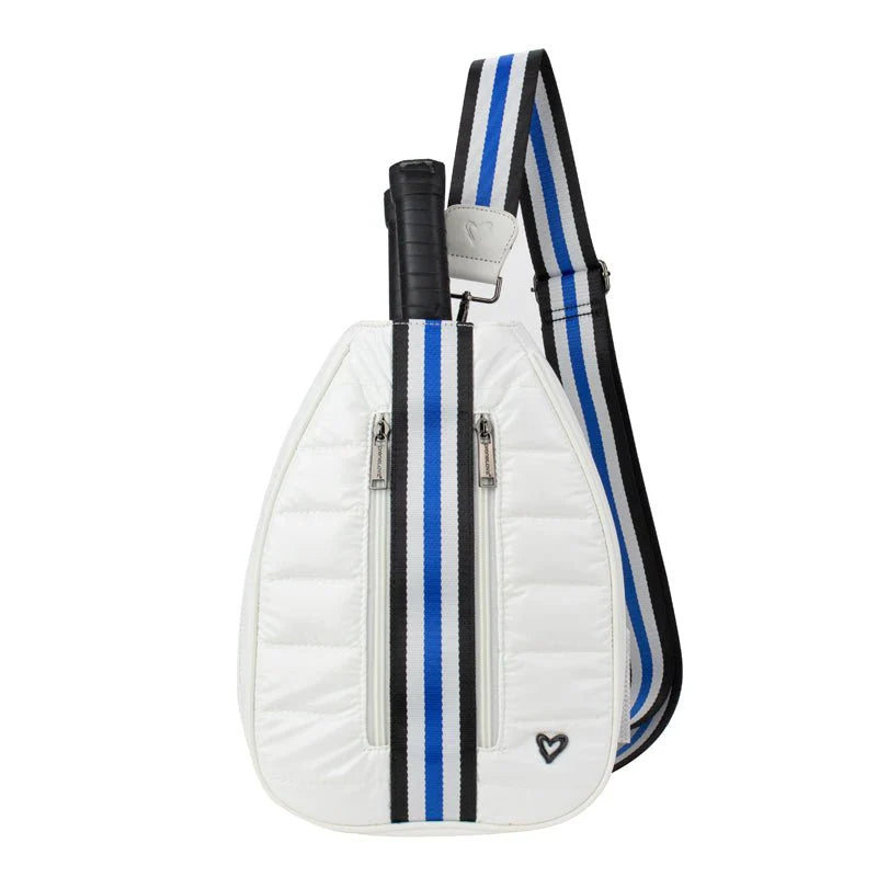 preneLOVE Pickleball Sling Bag - White