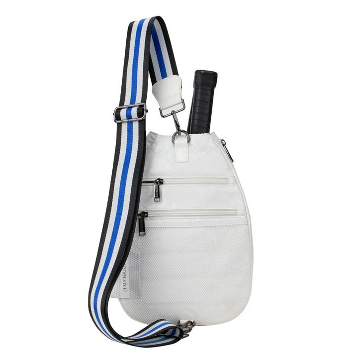 preneLOVE Pickleball Sling Bag - White