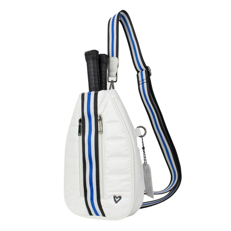 preneLOVE Pickleball Sling Bag - White