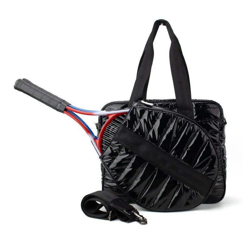 preneLOVE Tennis Bag - Black Mono