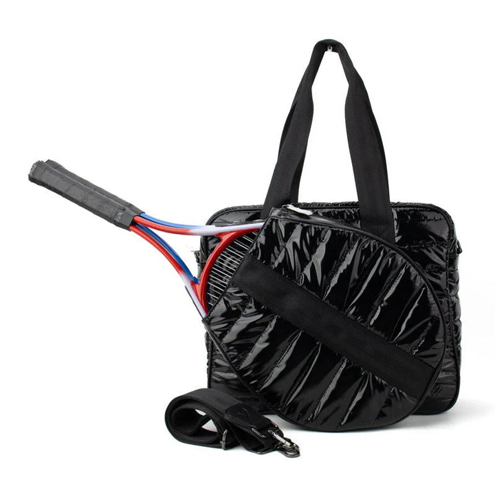 preneLOVE Tennis Bag - Black Mono