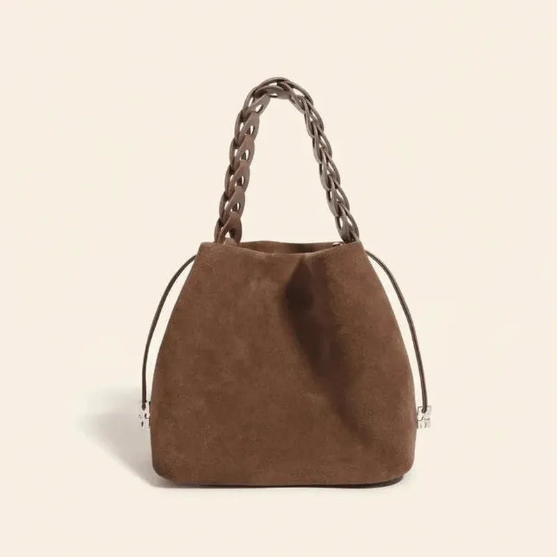 preneLOVE Trinity Suede Bucket Bag